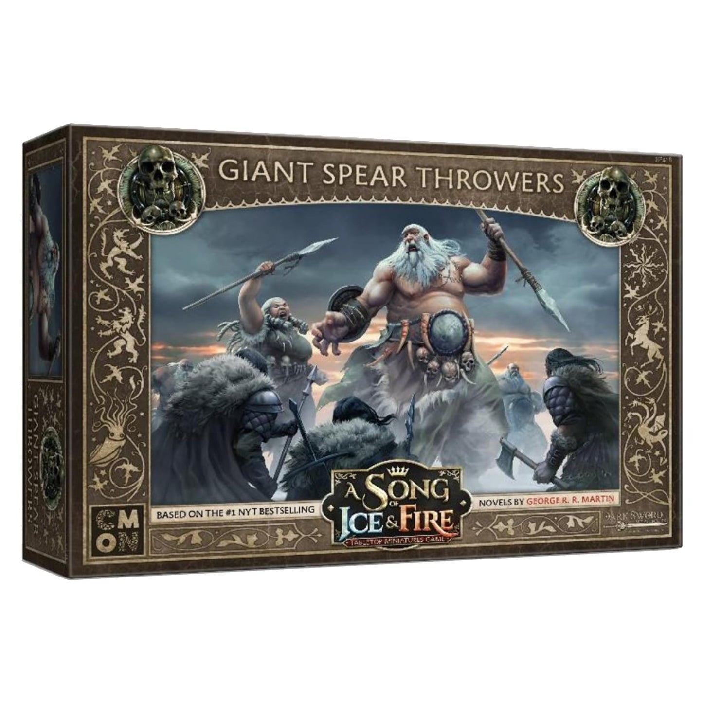 CMON A Song of Ice and Fire Tabletop Miniatures Game Giant Spear Throwers Unit Box - Powerful Ranged Giants! Strategy Game for Adults, Ages 14+, 2+