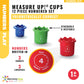 Discovery Toys Measure UP! Cups | Educational Stacking & Nesting 12 Piece Numbered Set| Kid-Powered Learning | STEM Toy Early Math Childhood