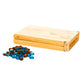Family Traditions Mancala 2 Player Board Game, Fun Classic Table Game with Wooden Board and Deep Pockets for Mancala Gems, Popular Strategy Game