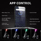 PKSTVB Upgrade App Control LK Dueling Lightsaber, Smooth Swing 16 Sound Effects 3 Light Effects, 16 Colors and Infinite Change Metal Light Saber