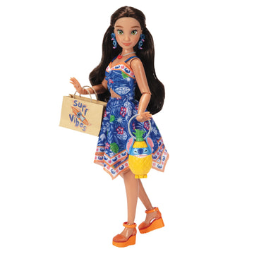 Disney ILY 4ever Fashion Dolls Inspired by Stitch 11.5" Tall with 13 Points of Articulation, Multi-Outfit Closet Set and a Glittery Mickey Ring for