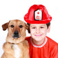 Super Z Outlet 12 Pack Firefighter Children's Helmet Party Supplies for Kid's Costume Accessory