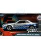 Jada Toys Fast & Furious 1:32 Brian's Nissan Skyline GT-R R34 Die-cast Car Silver/Blue, Toys for Kids and Adults