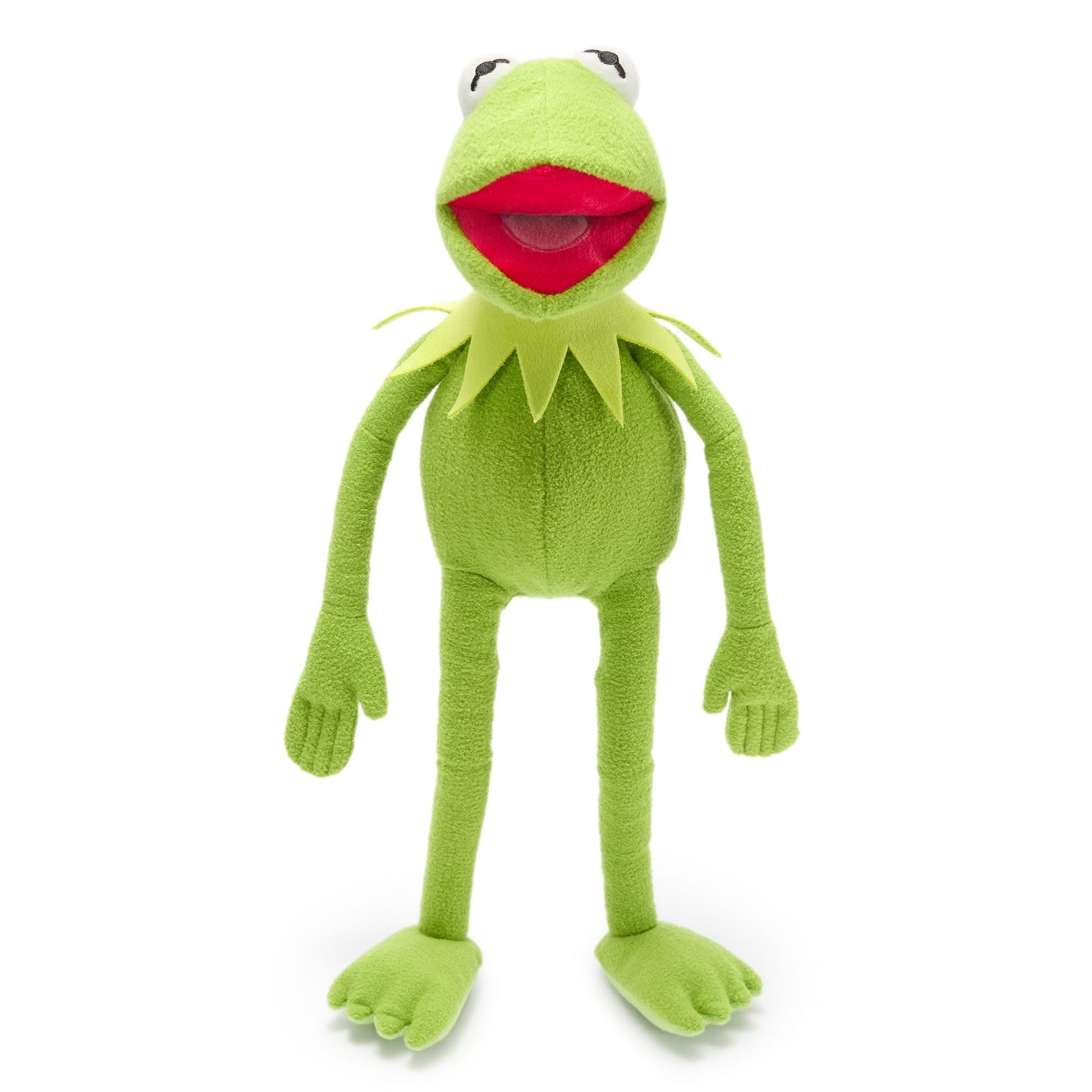 Disney Store Official Kermit The Frog Plush - The Muppets Show Collectible Stuffed Animal with Embroidered Features & Detailed Plush Sculpting