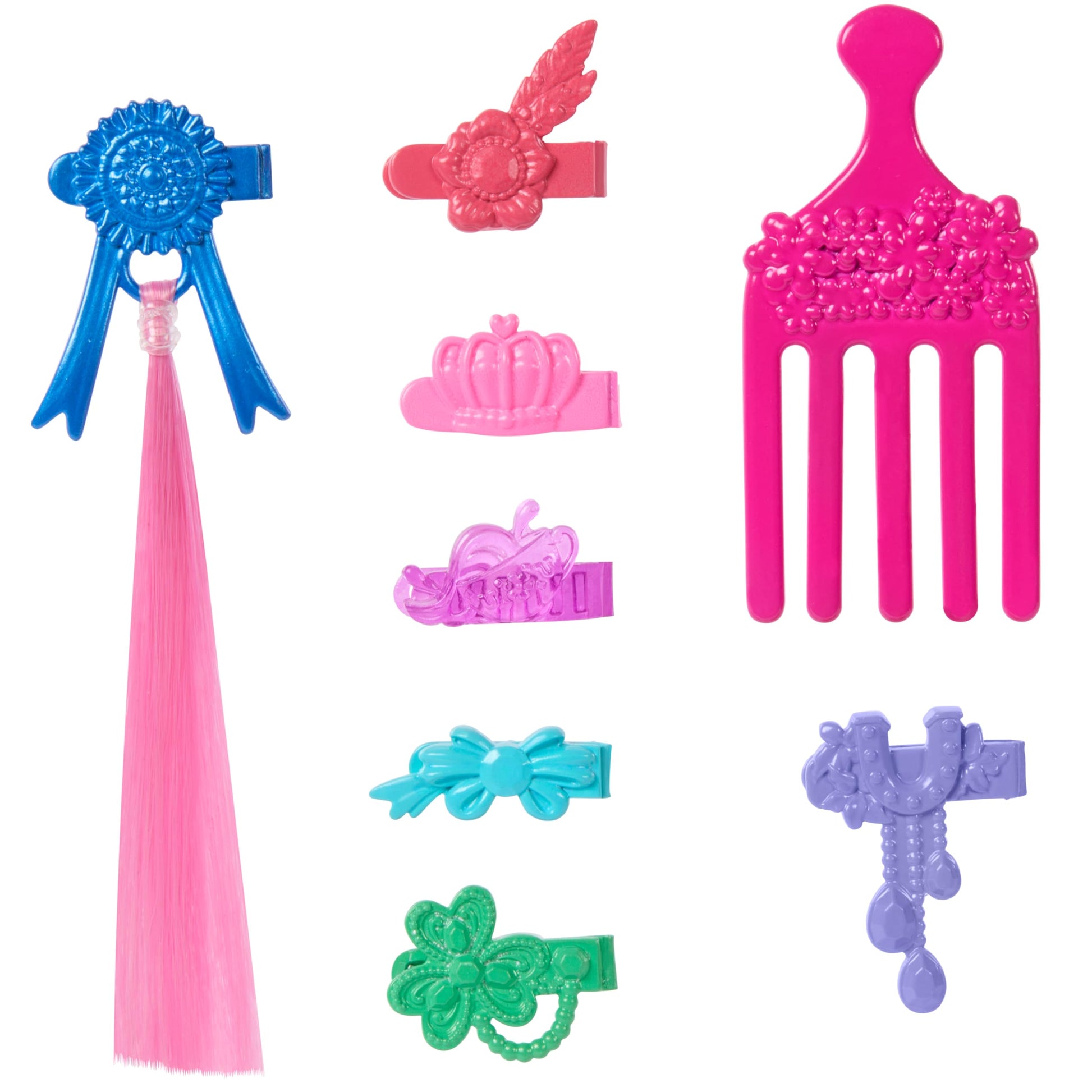 Barbie Mysteries: in Search of The Lost Mare Horse Hairstyles, Doll Toy Horse with Extra Long Mane, Comb and Hair Accessories, Inspired by The Series