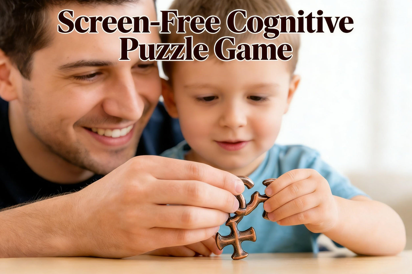 MAGIKON Metal Gender Symbol Puzzle, Brain Teaser Disentanglement Toy