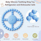 Vibrating Sensory Chew Toy, Teether Teething Toys for Babies6-12 8-18 Months, Sensory Toys for Kids with Autism&Toddler Travel Essential,1-2 Year Old