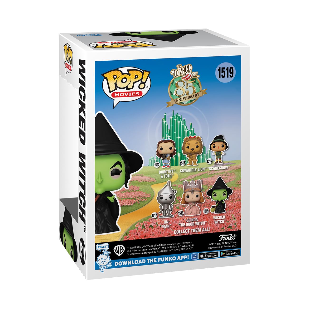 Funko POP! Movies: The Wizard of Oz - The Wicked Witch - Collectable Vinyl Figure - Gift Idea - Official Merchandise - for Kids & Adults - Movies Fans