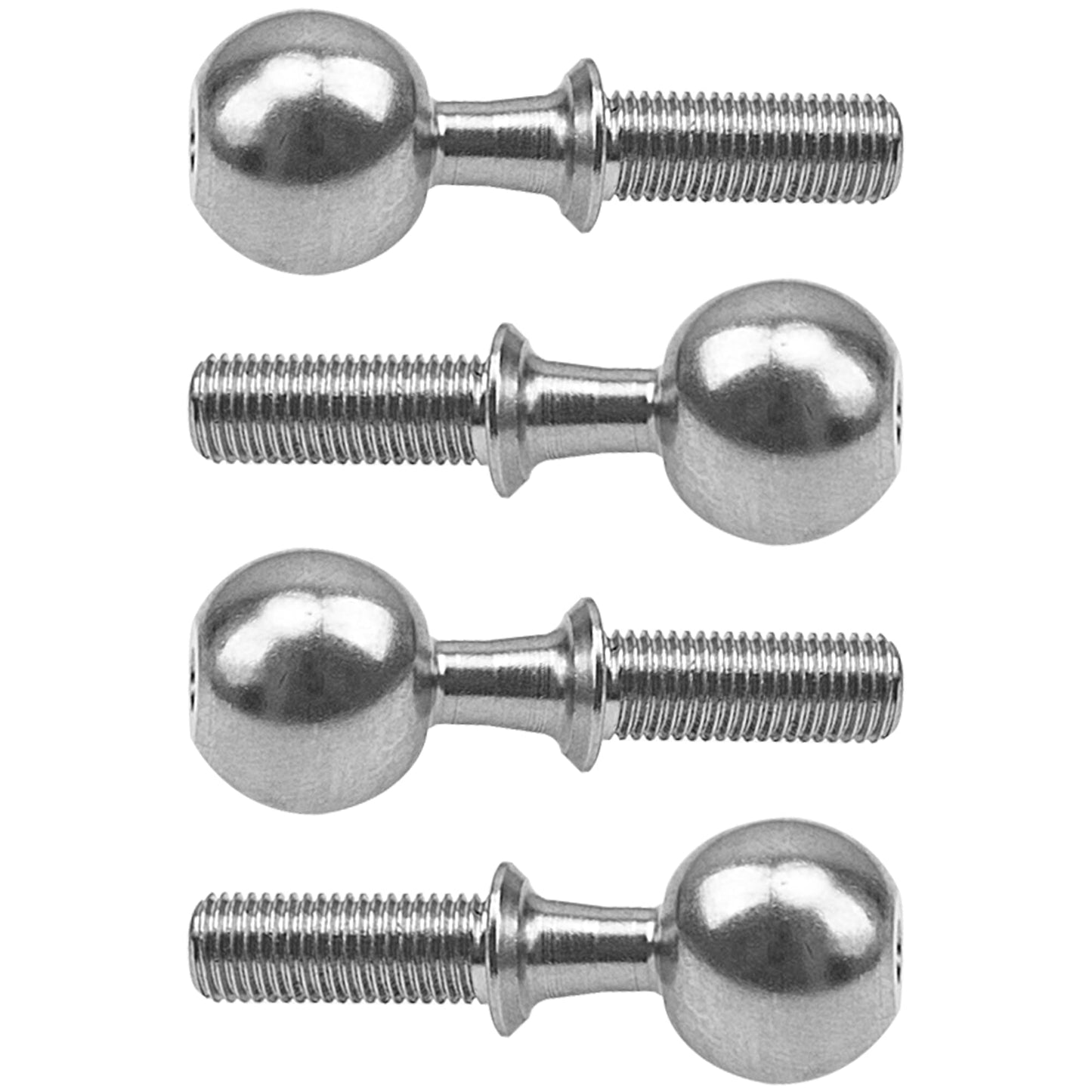 4Pcs ShareGoo Steel Pivot Ball M6x14x35mm for Steering Knuckle A-Arms Compatible with Arrma Kraton Outcast Talion Notorious 6S BLX 1/8 RC Car Repalce