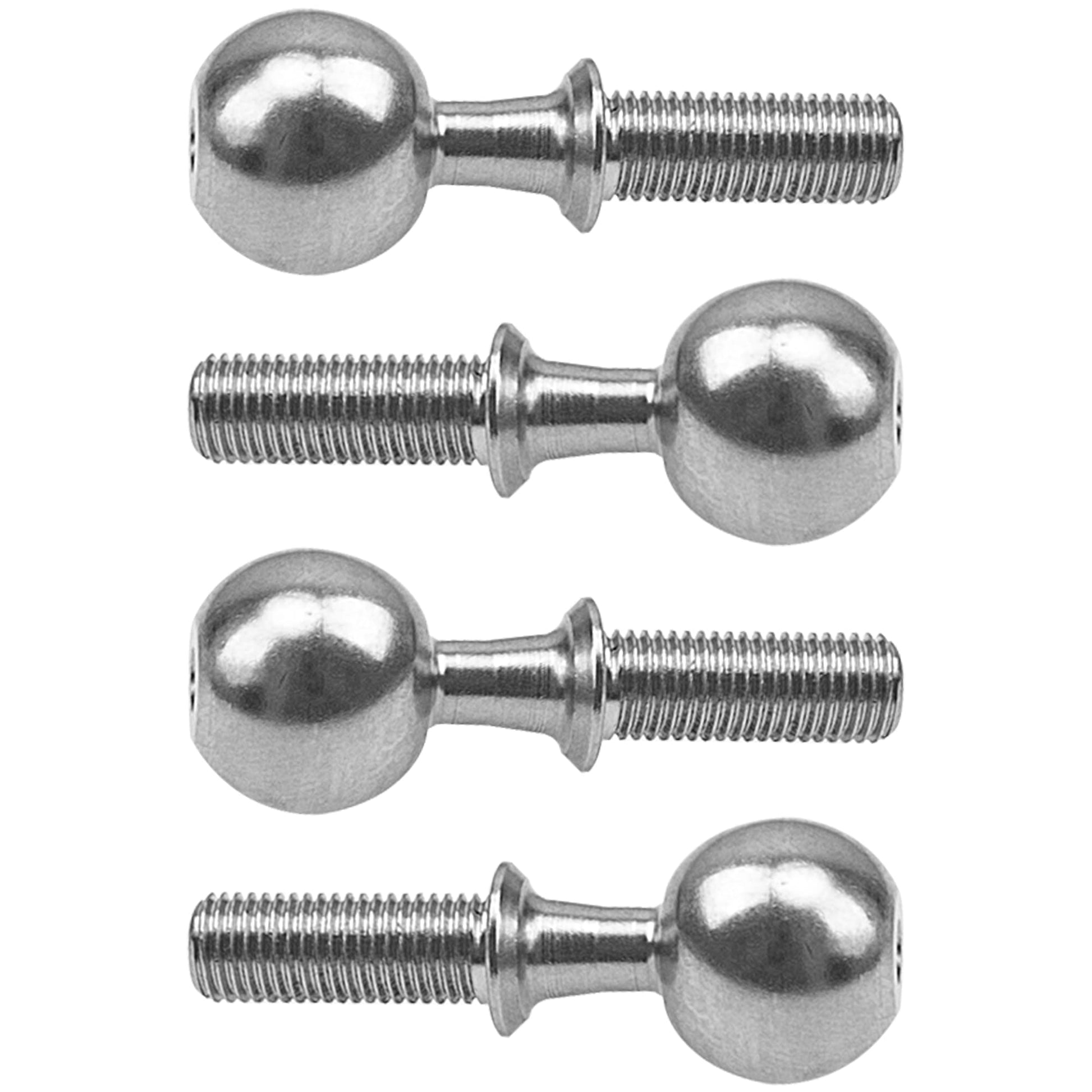 4Pcs ShareGoo Steel Pivot Ball M6x14x35mm for Steering Knuckle A-Arms Compatible with Arrma Kraton Outcast Talion Notorious 6S BLX 1/8 RC Car Repalce