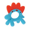 Nuby Geo Zoos Massaging Teether - Baby Teething Toy - Soft Easy Grip - 3+ Months - Dino - Easter Basket Stuffer