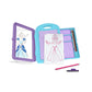 Melissa & Doug Princess Design Activity Kit - 9 Double-Sided Plates, 4 Colored Pencils, Rubbing Crayon