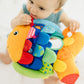Melissa & Doug K’s Kids, Flip Fish Stuffed Animal, Soft Baby Book, Multi-Textured Squeaking & Crinkling Infant Sensory Toys for Babies with Baby