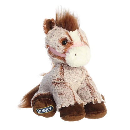 Aurora® Exquisite Breyer® Bridle Buddies™ Red Roan Stuffed Animal - Realistic Detailing for Imaginative Play - Perfect for Kids, Adults, and Any Horse