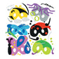 Fun Express Bug Mask Craft Kit - Party Favors for Kids 8-12 | Arts and Crafts for Kids 4-6 | Bulk Classroom Gifts for Students | Makes 48 Animal Masks