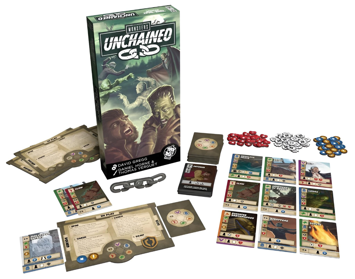 Trick or Treat Studios Universal Monsters Unchained Board Game