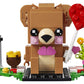 LEGO BrickHeadz Valentine's Bear 40379 Building Kit, New 2021 (150 Pieces)
