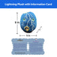 Thunderheads Lightning Plush, Weather-Inspired Educational Gift with Fact Card for Exploring Weather and Earth Science, for Nature Lovers, Storm