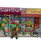 Teenage Mutant Ninja Turtles Mutant Mayhem Mutation Station Raphael vs Rocksteady Action Figure Battle Pack, 2-Pack