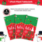 Yavxzvbw 3Pcs Let's Get Lit Christmas Party Decorations & Supplies - Tableware Set with Tablecloth & More for Friendsmas Party