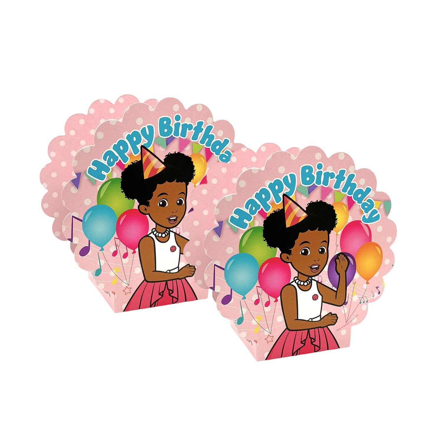 Gracie’s Corner Decoration Table Centerpiece, Birthday Party 360-Degree Centerpiece Table Decorations, Custom Table Decore for Birthday Parties