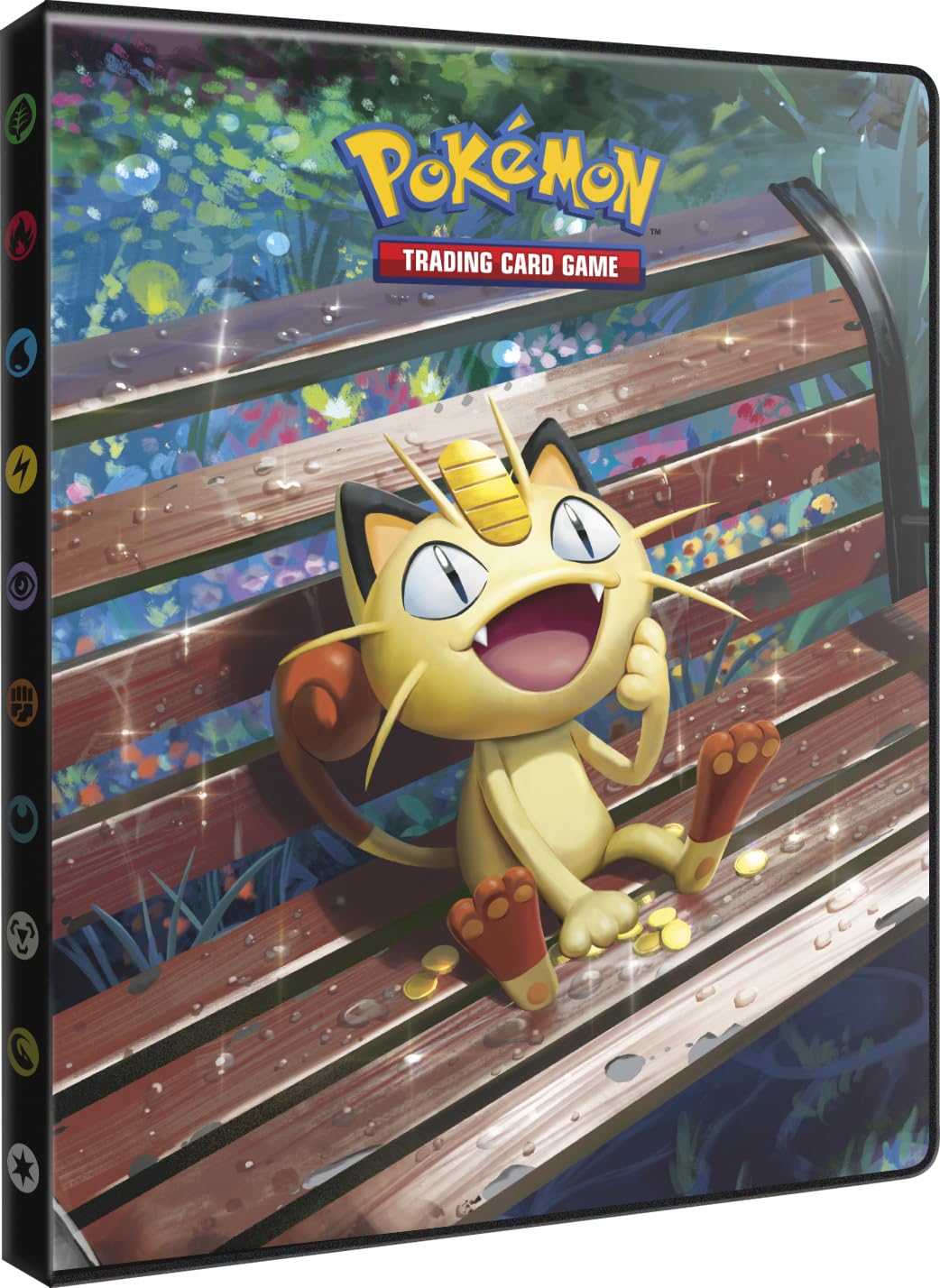 Ultra PRO Pokemon Meowth and Starmie 4-Pocket Portfolio- The Perfect Order, Trading Card Game Collectible Album, Holds 4 Oversized Cards and up to 80