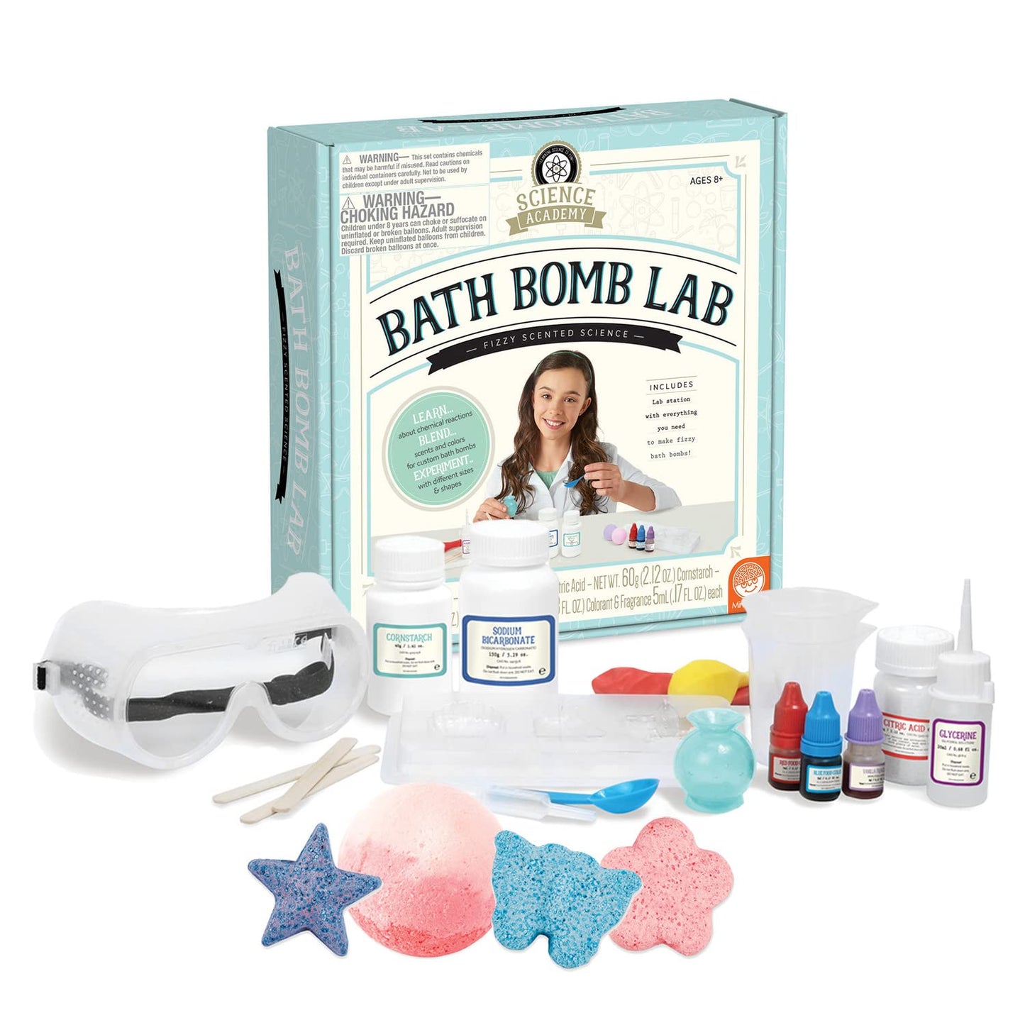 MindWare Science Academy Bath Bomb lab Kit