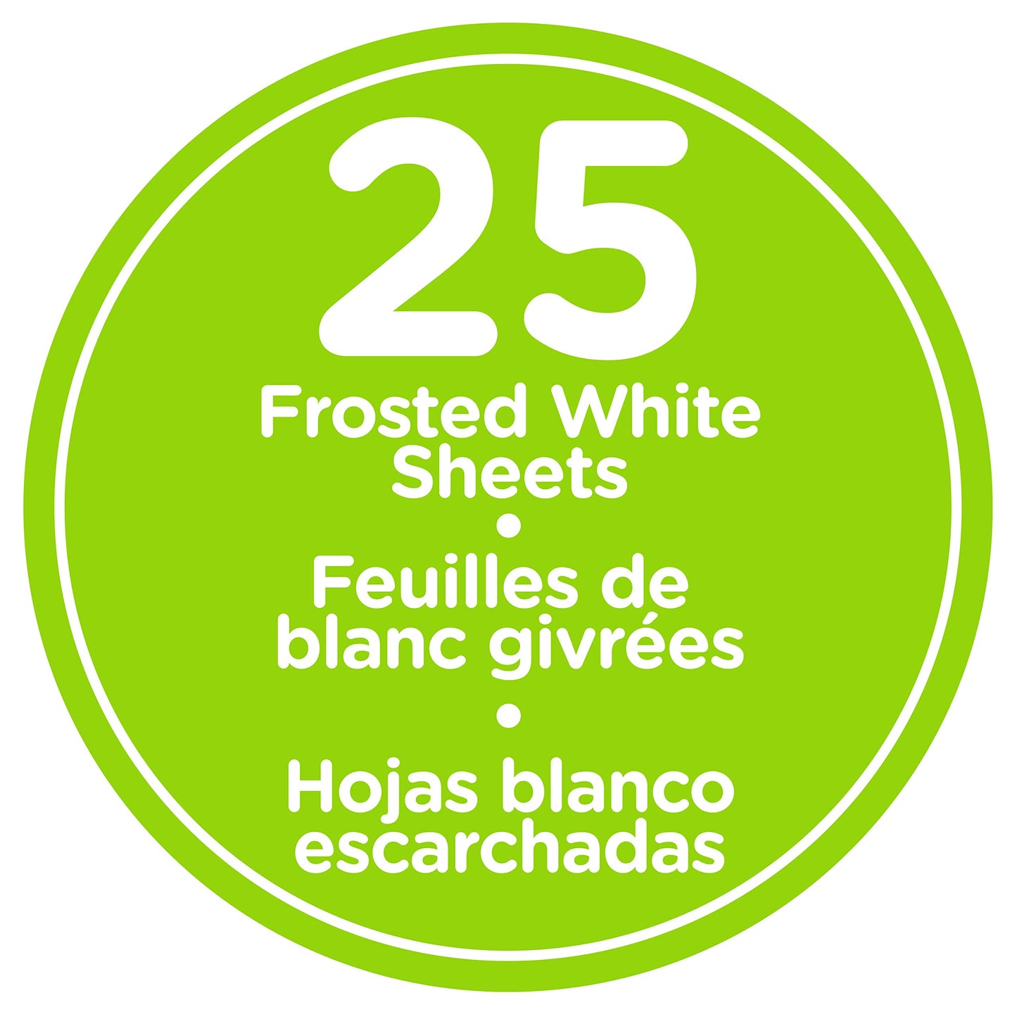 Just Play Shrinky Dinks Creative Pack, 25 Sheets Frosted White, Kids Art and Craft Activity Set, Kids Toys for Ages 6 Up, Large
