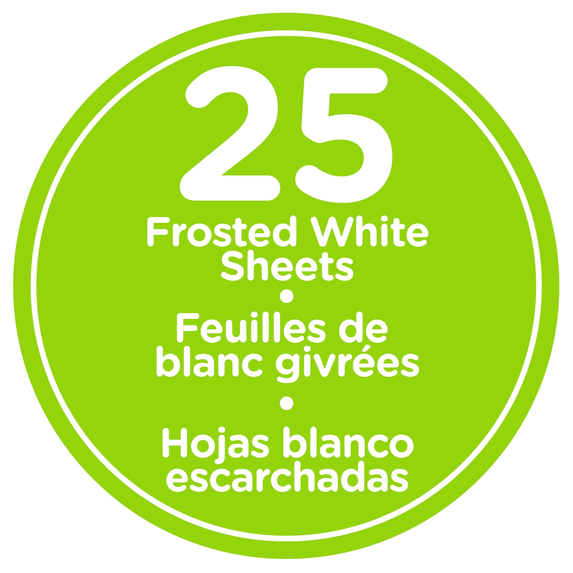 Just Play Shrinky Dinks Creative Pack, 25 Sheets Frosted White, Kids Art and Craft Activity Set, Kids Toys for Ages 6 Up, Large