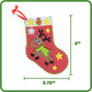 READY 2 LEARN Create Your Own Christmas Stockings | Foam | Set of 4 | Christmas Tree Ornaments | Holiday Decorations for Home | All Materials Included