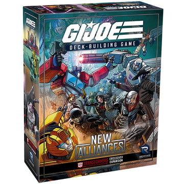 Renegade Game Studios G.I. Joe Deck-Building Game: New Alliances Transformers Crossover Expansion, 1-4 Players, Ages 14+
