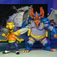 NECA - Teenage Mutant Ninja Turtles (1987 Cartoon) - 7” Scale Action Figure - Wingnut and Screwloose 2 Pack