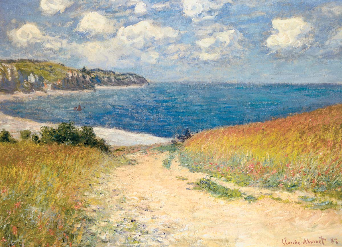 Eurographics Chemin dans les Bles by Claude Monet 1000-Piece Puzzle