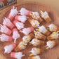 Dollhouse Miniature Drinks Set 6pcs | 1/6 Scale Ice Cream Soda for Dollhouse Scenes | Realistic Miniature Food & Drink | Not Edible (Pink)