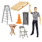Wrestling Referee Action Figure & Accessory Set for Wrestling Action Figures