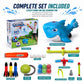 Shark Water Sprinkler Toy, 4-in-1 T Ball Splash Game for Kids Ages 3-8