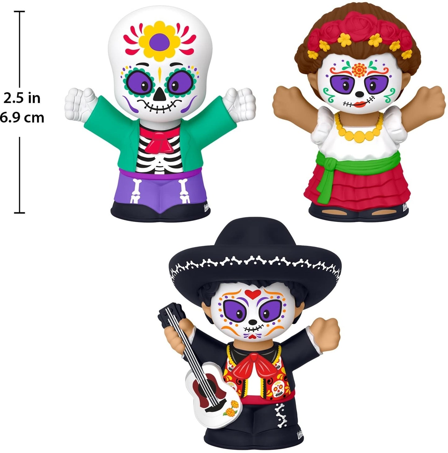 Little People Collector Día de Muertos Special Edition Set in a Display Gift Package for Adults & Kids, 3 Figures