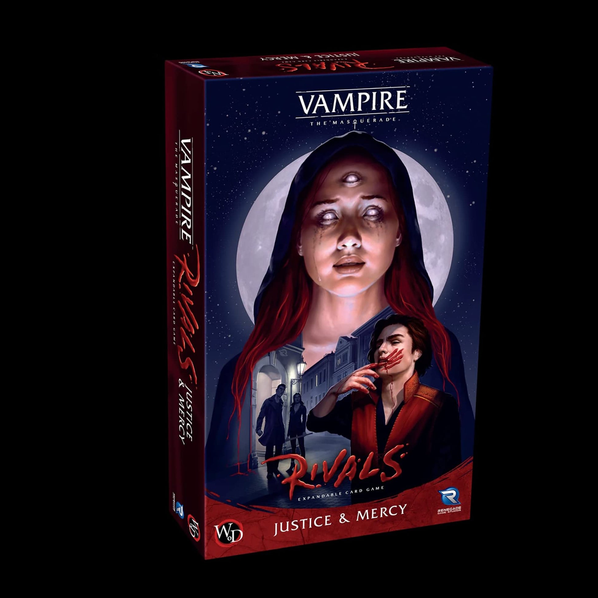 Renegade Game Studios Vampire: The Masquerade Rivals - Justice & Mercy Expansion, 2-4 Players, Card Game