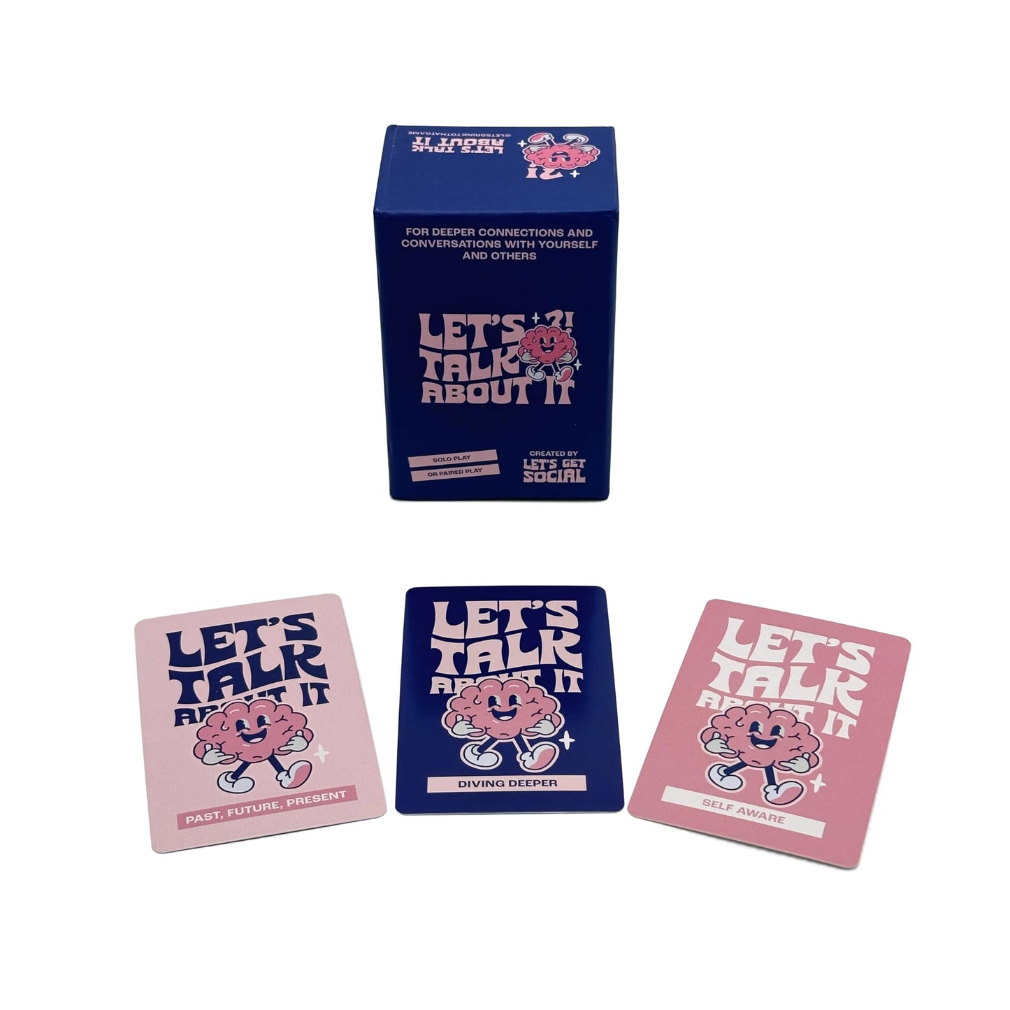 Island Dogs Let's Get Social - Let's Talk About It Card Game | Fun Party & Family Activity | Conversation Starter for Teens & Adults | 120 Cards