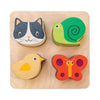 Tender Leaf Toys - Sensory Trays - Baby Blocks, Shape Sorter, STEM Learning Shape Identification Sorting Game Toy for Kids 18 Month + (Touch Sensory