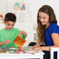 Peaceable Kingdom Sticker Crafts Make My Own Foil Art Sticker Jewelry Kit for Kids