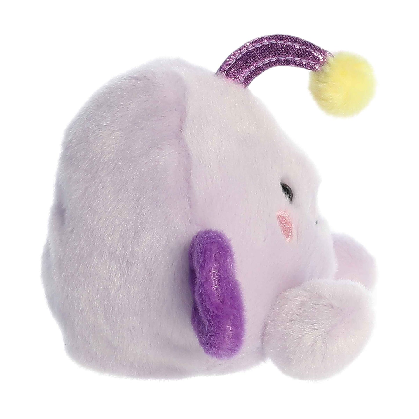 Aurora® Adorable Palm Pals™ Blinky Angler Fish™ Stuffed Animal - Fun Collectible Plush for Kids and Adult Collectors - Perfect for Decorating Rooms