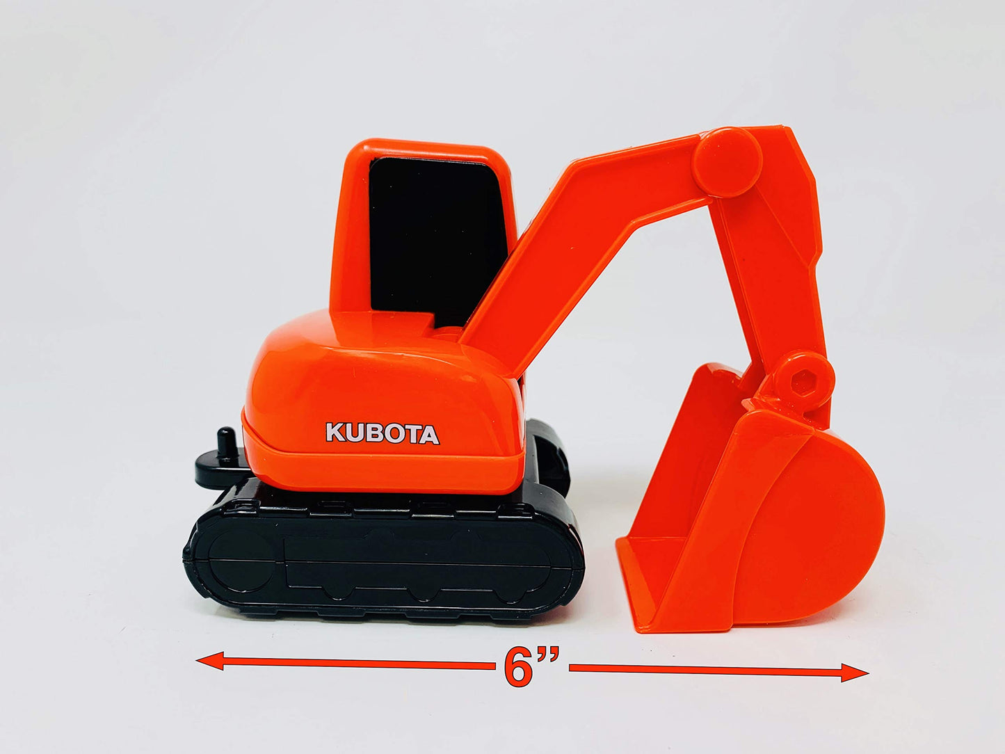NewRay Kubota Pre-School Lil' Orange Construction Excavator Playset