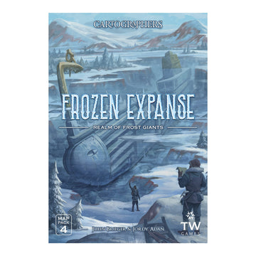 Cartographers: Map Pack 4, Frozen Expanse | Expansion for The Award-Winning Game of Map Drawing | Strategy Flip and Write Fantasy Board Game | Family
