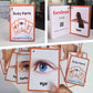 34PCS/Set Body Parts Kids Gifts English Flash Cards Pocket Card Educational Learning Baby Toys for Children Pre-Kindergarten