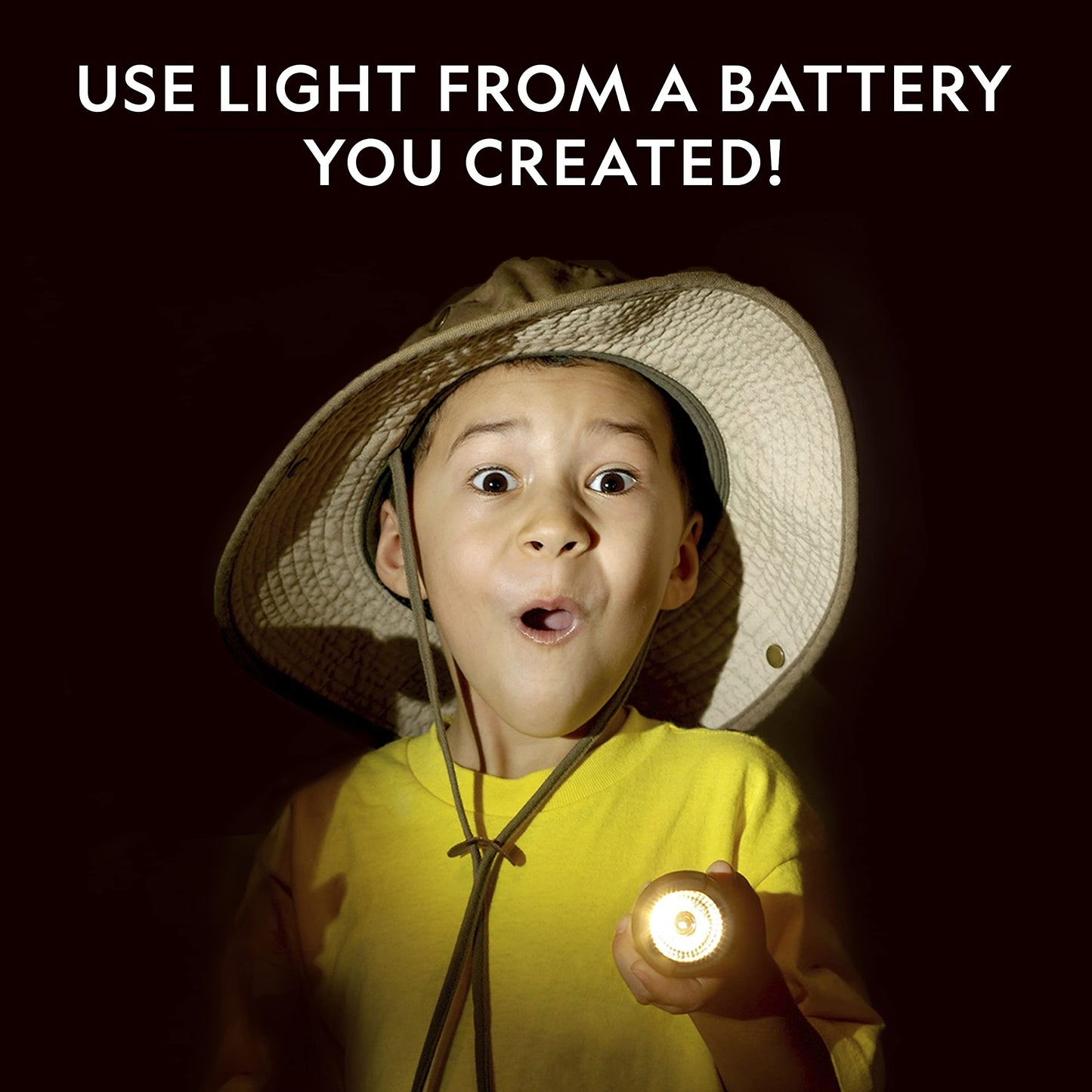 National Geographic Battery Making Science Kit with 2 STEM Projects