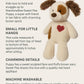 Mary Meyer Stuffed Animal Marshmallow Zoo Huggable Plush Soft Toy, 9-Inches, Junior Sweet Pea Puppy
