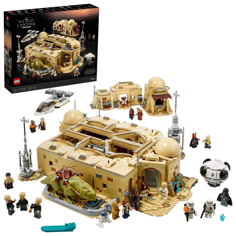 Lego Star Wars Mos Eisley Cantina Construction Toy, Ages 16+, 3187 Pieces