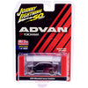 2004 Mitsubishi Lancer Evolution ADVAN Yokohama JL 50th Anniversary Ltd Ed 4800 pcs 1/64 Diecast Car by Johnny Lightning JLCP7216