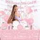 Pink Bow Baby Shower Decorations for Girl - Bow Party Tableware Include Plates,Napkins,Banner A Sweet Little Girl is on Her Way Decorations